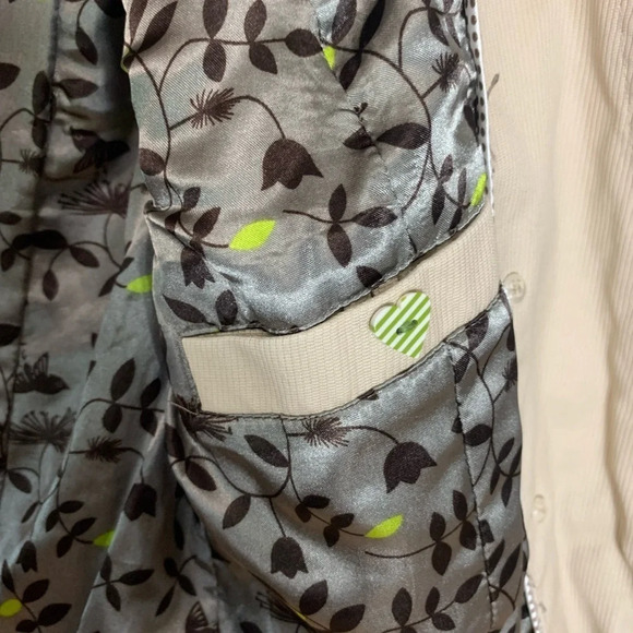 Soia &  Kyo Women’s 100% Cotton Trench Coat Belted Jacked Size Medium (FLAWED) - Picture 14 of 16